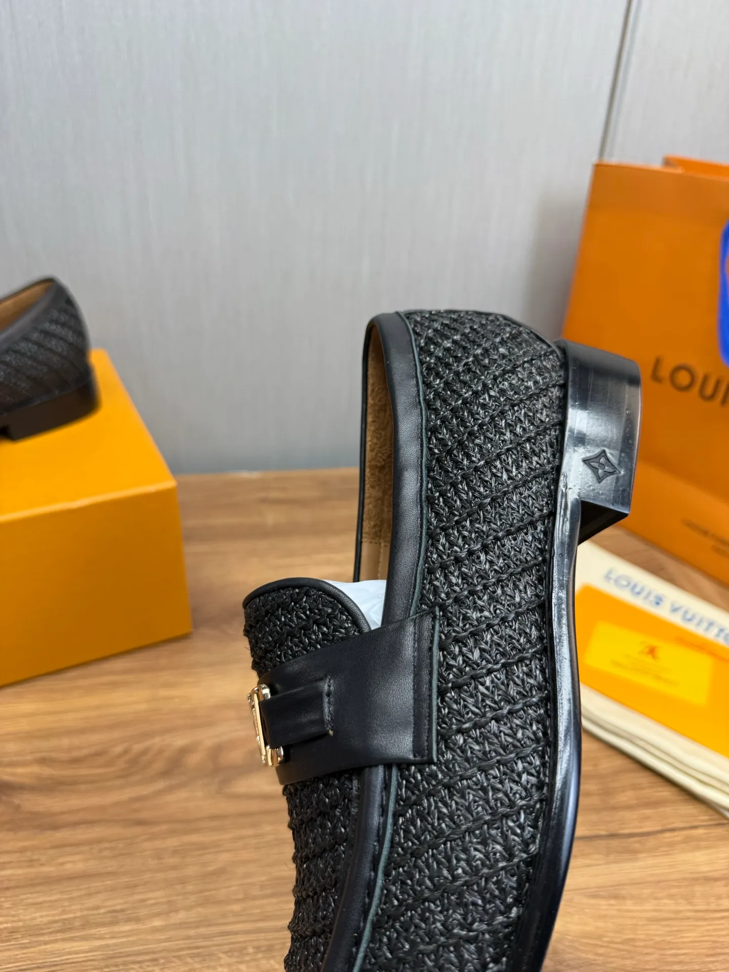 Factory 680💰 LV. Men's business casual leather shoes, all made of imported original brand leather, just to create a more comfortable wearing experience, original non-slip and wear-resistant outsole ✔️16-45 (38.45 non-returnable)